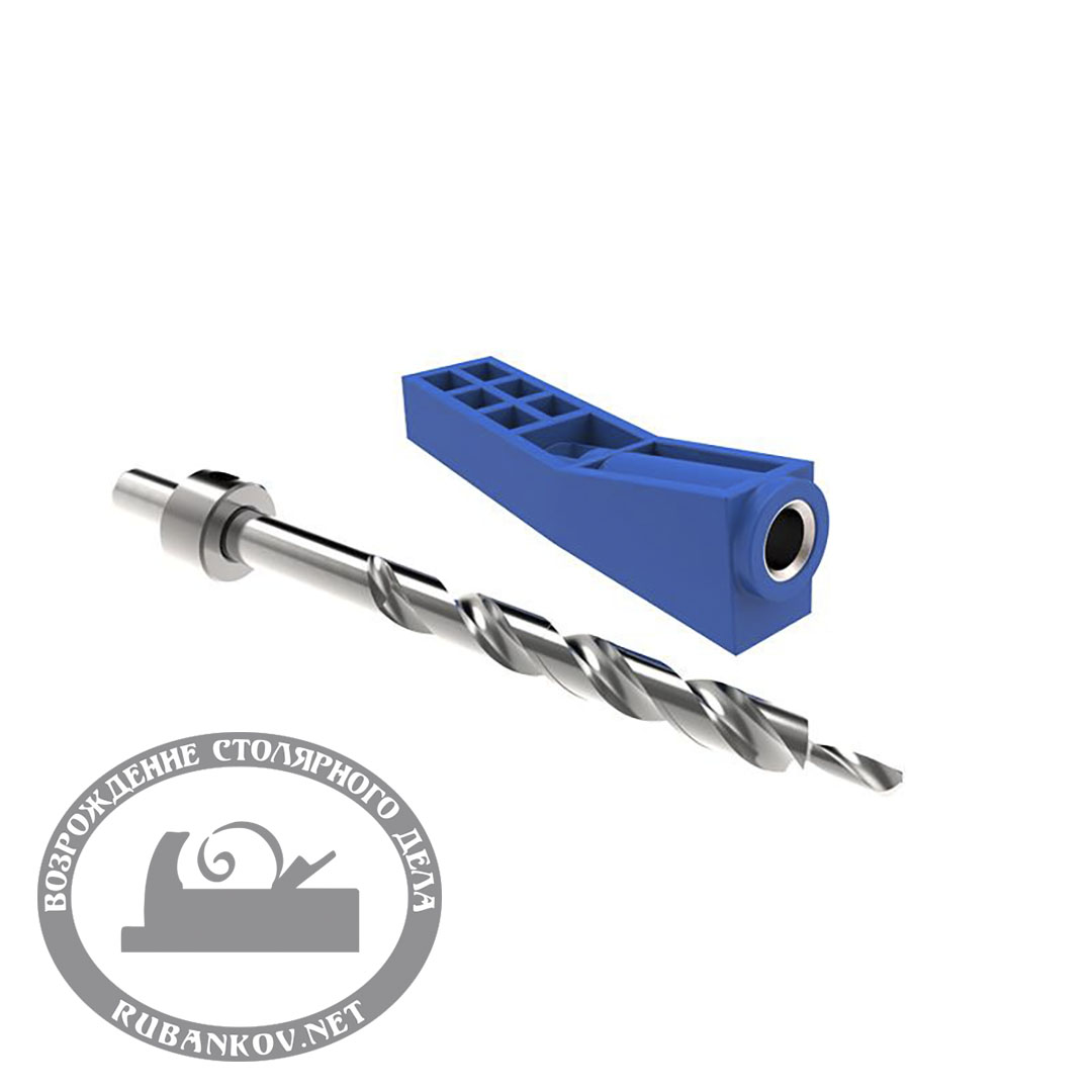 Приспособление для соединения саморезами Kreg Jig Mini (MKJ) + Ступенчатое сверло + ключ