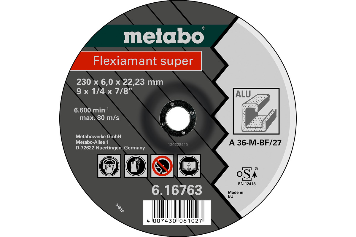 Flexiamant super 125x6,0x22,23, алюминий, SF 27 (616749000)  