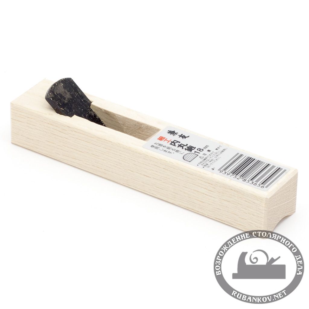 Рубанок яп. штап, Uchimaru, 140/18мм, белый дуб