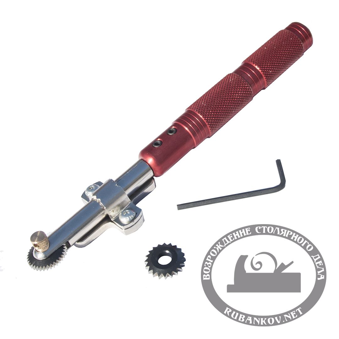 Резец токарный Robert Sorby Micro Spiralling Tool (с 2 лезвиями-звёздочкой и рукоятью)