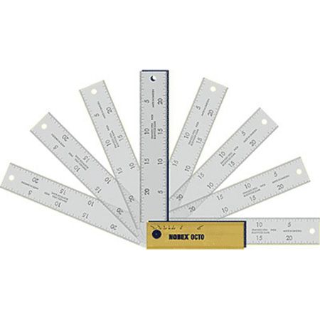 Угольник Nobex Octo 8-ми позиционный,200мм, OC-200