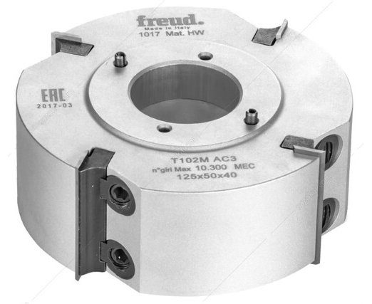 Модульные фрезерные головки для строгальных станков со сменными ножами Freud T102m