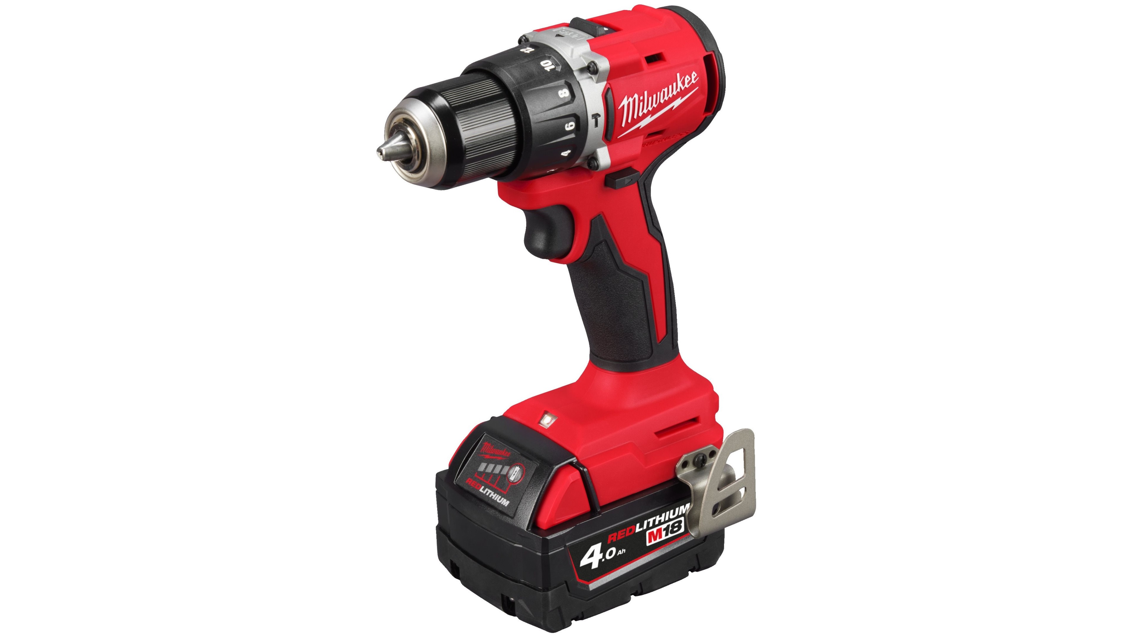 Аккумуляторная ударная дрель-шуруповерт Milwaukee M18 BLPDRC-402C Аккумуляторная ударная дрель-шуруповерт Milwaukee M18 BLPDRC-402C