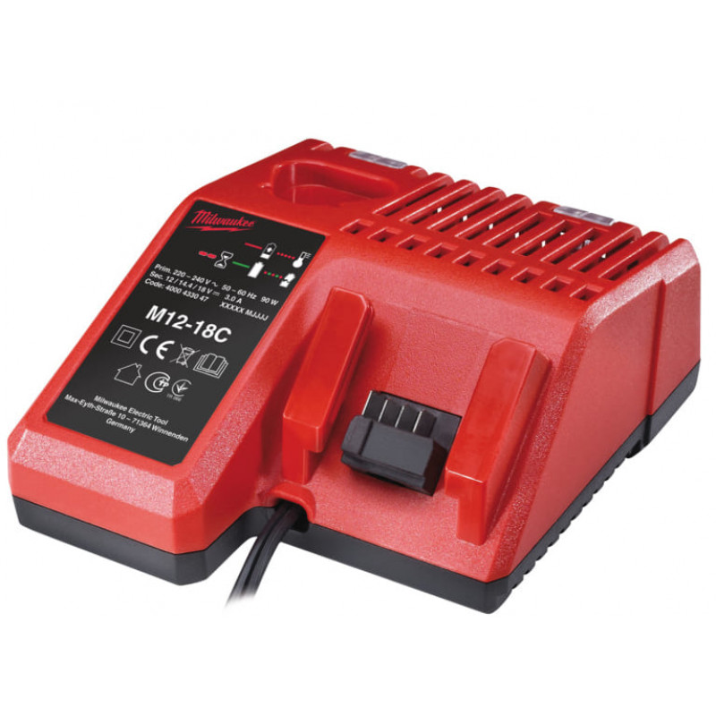 Зарядное устройство Milwaukee M12-18C Зарядное устройство Milwaukee M12-18C