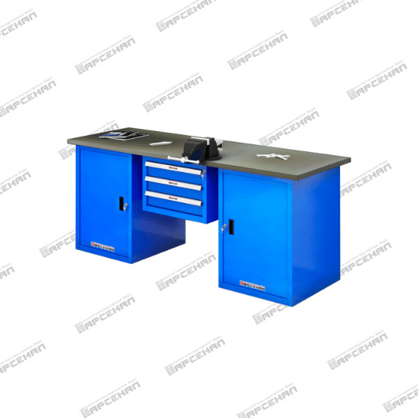 Верстак трехтумбовый «TRIUMF-Medium» ВТ.М-20G-030