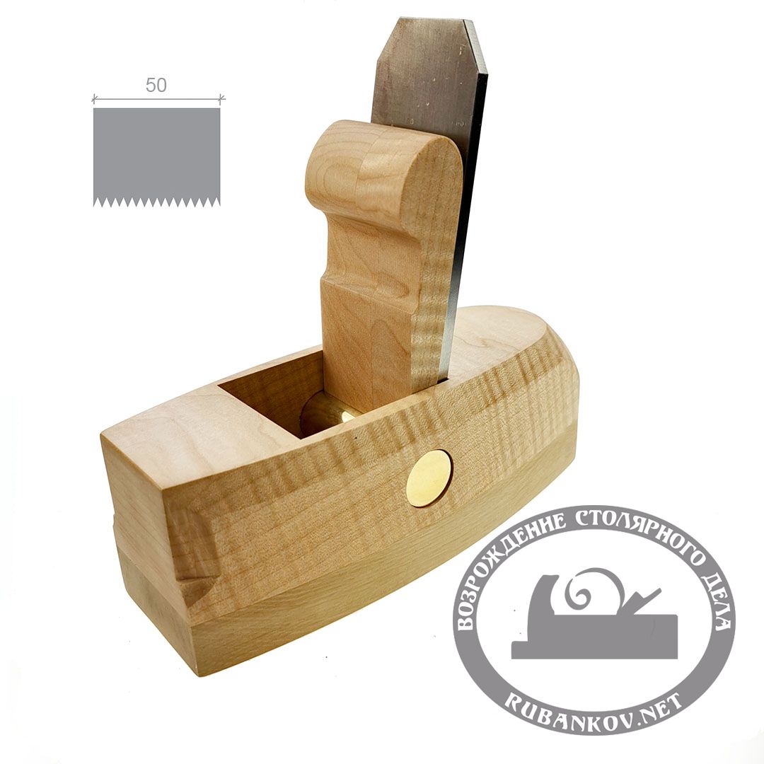 Рубанок-цинубель ПЕТРОГРАДЪ, 50мм/176мм/80градусов