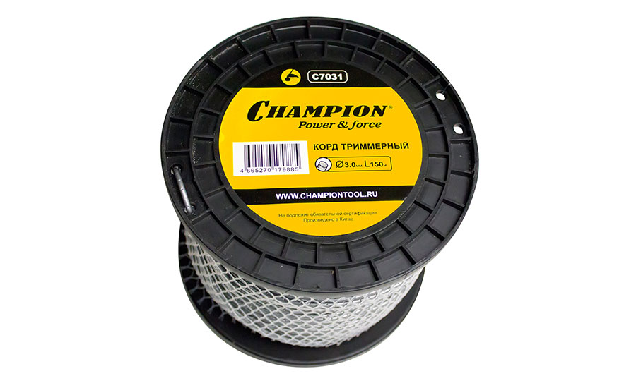 Мононить для триммера сечение витое Champion C7062 - Championtool