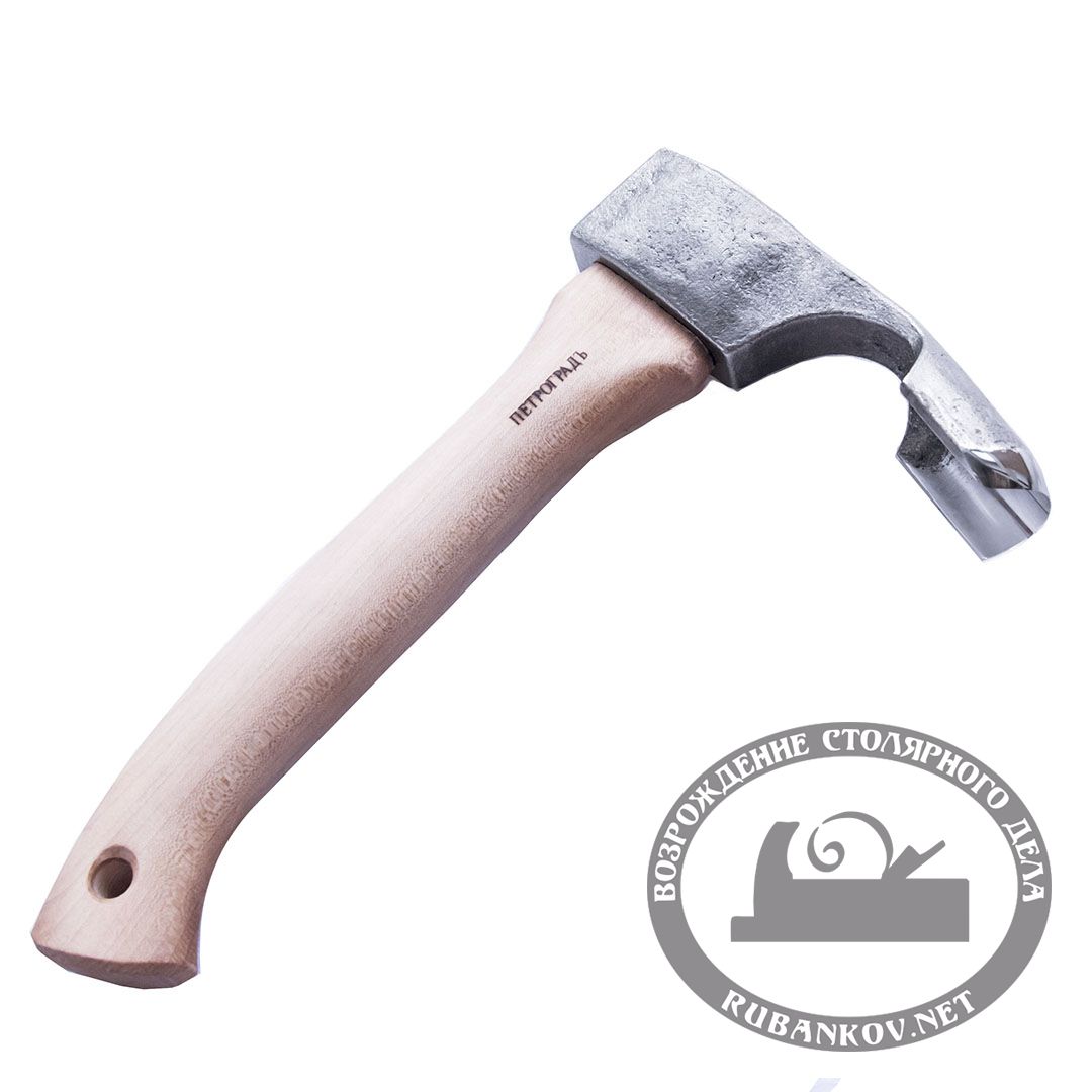 Тесло ПЕТРОГРАДЪ, резчицкое, N2, полукруглое, двустороннаяя заточка