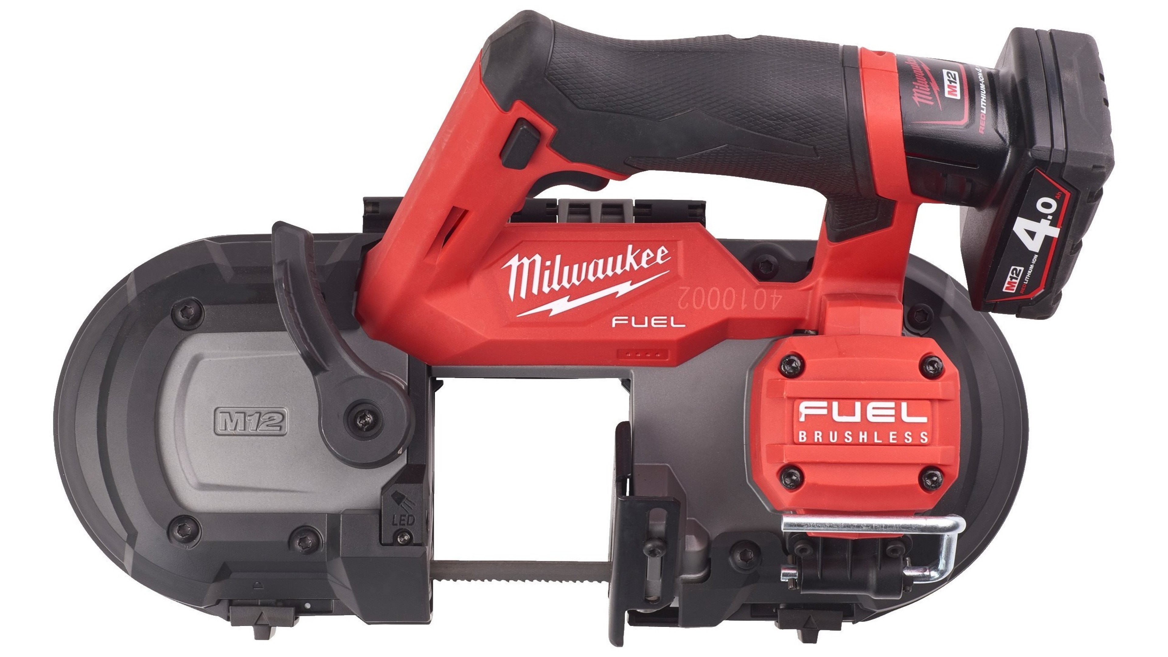 Аккумуляторная ленточная пила Milwaukee M12 FUEL FBS64-402X Аккумуляторная ленточная пила Milwaukee M12 FUEL FBS64-402X