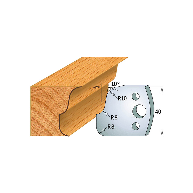Комплект из 2-х ножей 40x4 SP CMT 690.059