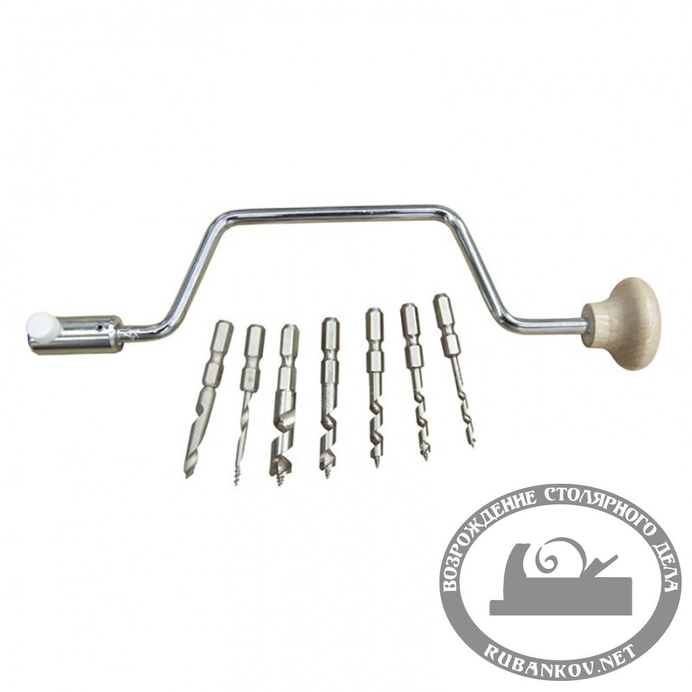 Дрель ручная Star-M, + 7 свёрл