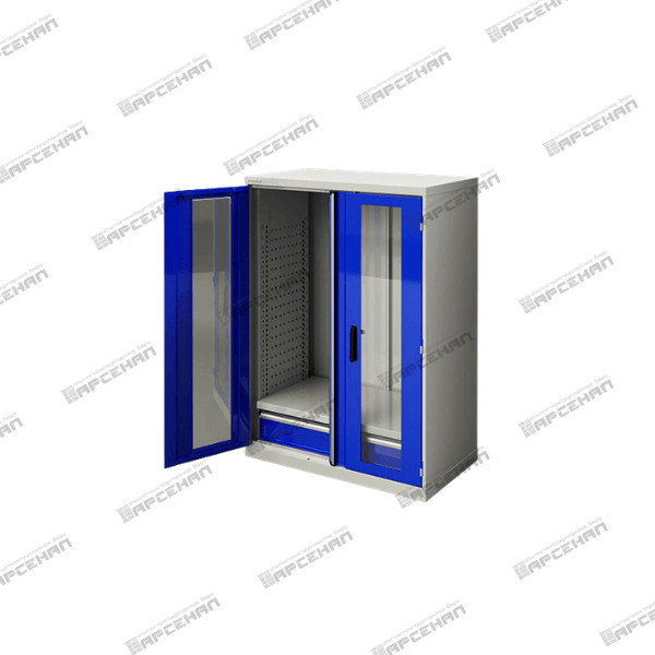 Шкаф инструментальный с дверцами со стеклом TRIUMF-Heavy ШИ.20101С