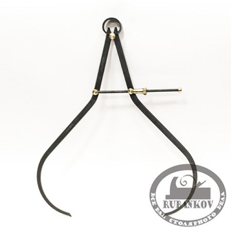 Кронциркуль изогн. наружный 200мм, пружинный