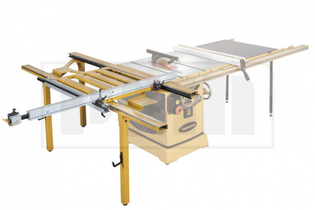 Подвижный стол (каретка) с упором заготовки и с дополнительными опорными ногами для PM2000B