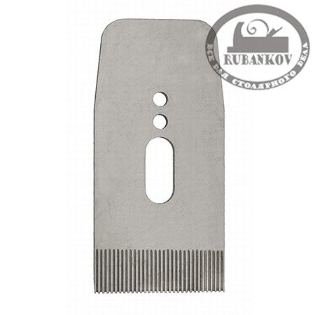 Нож д/руб. Veritas LA JackPlane & BevelUp, 57мм/А2/38° с насечкой 25tpi