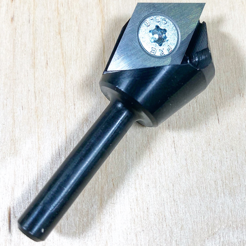 Фреза СМТ для V-образных пазов 90° и гравирования со сменным ножом