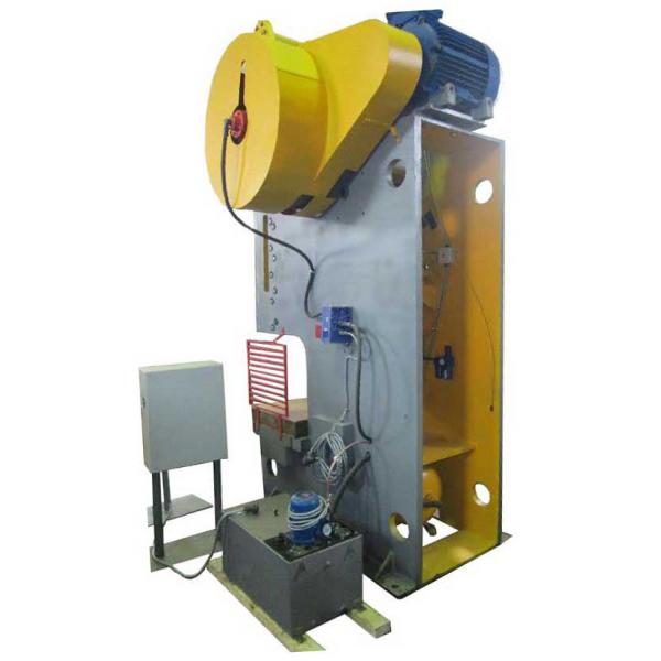 Пресс механический однокривошипный модели КВ2132Г. Вид сзади