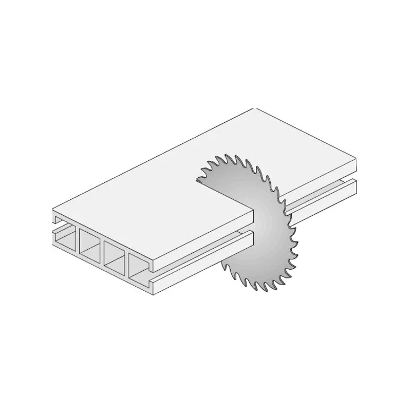 Отличный рез тонких пластиков