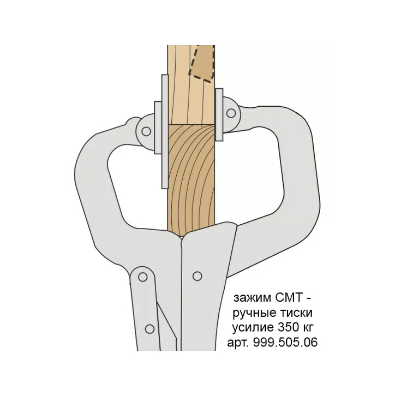 Face clamp swivel pad