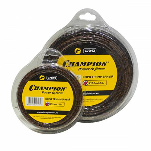 Champion Инструмент и оборудование 2-х компонентный материал, сечение витой квадрат