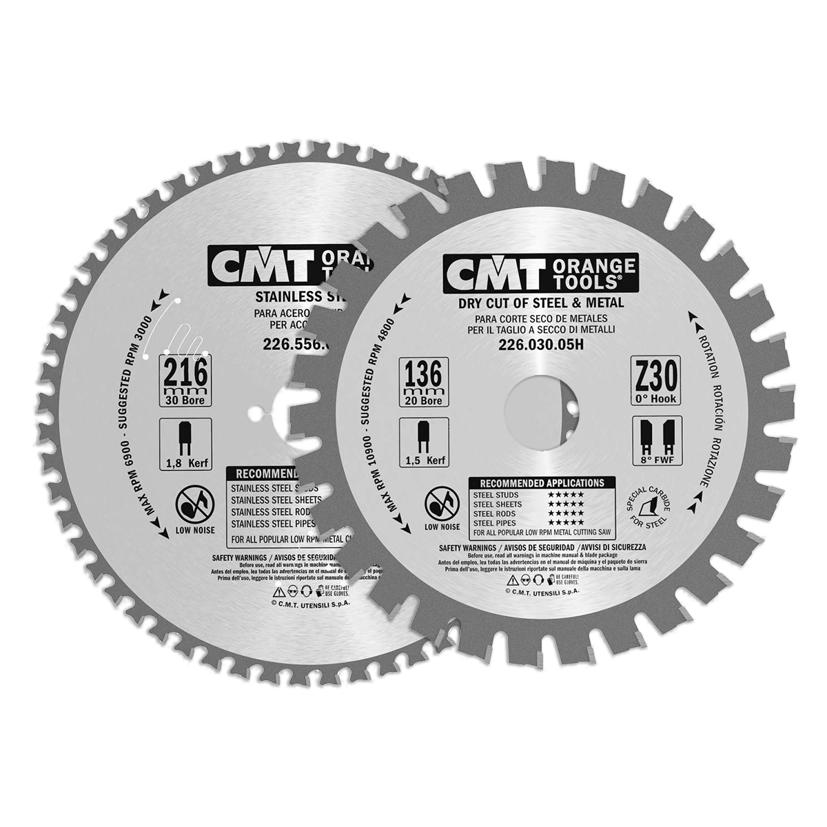 CMT Деревообрабатывающий инструмент и оснастка По стали
