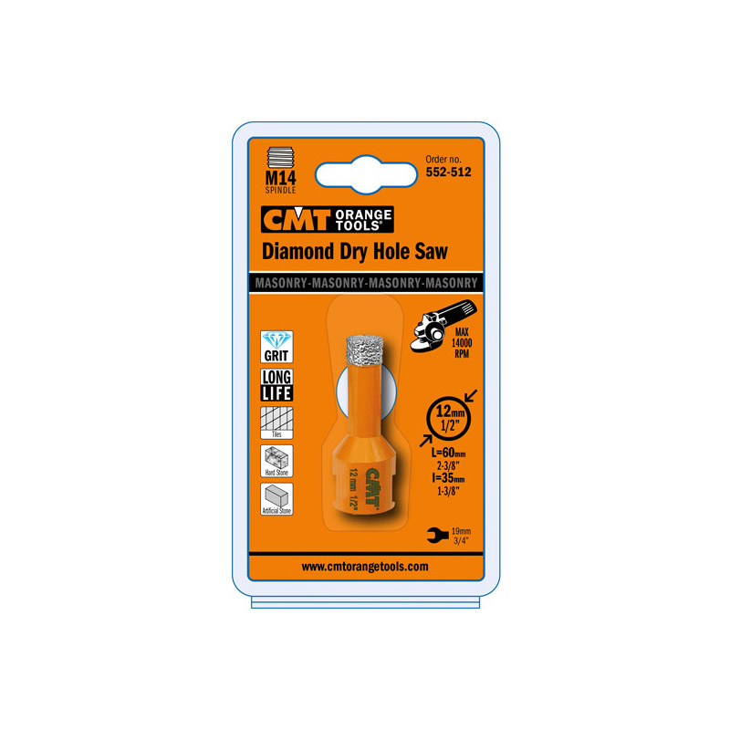 CMT Деревообрабатывающий инструмент и оснастка Сверла-коронки для УШМ