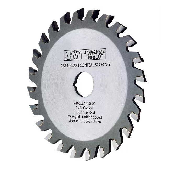 CMT Деревообрабатывающий инструмент и оснастка Подрезные конические для раскроечных центров (288)