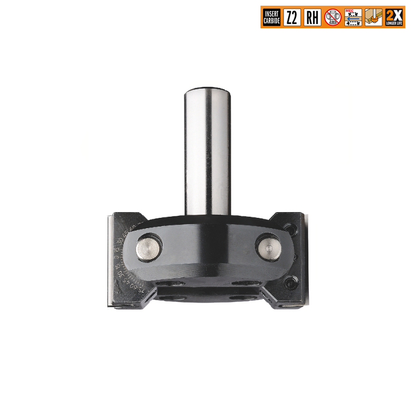 CMT Деревообрабатывающий инструмент и оснастка Фреза фасочная регулируемая 0°-90° со сменными ножами