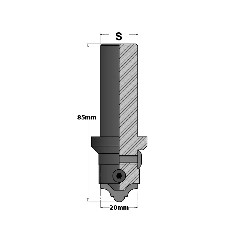 CMT Деревообрабатывающий инструмент и оснастка Ножи твердосплавные сменные для набора 616.000.01 и корпус фрезы 616.200
