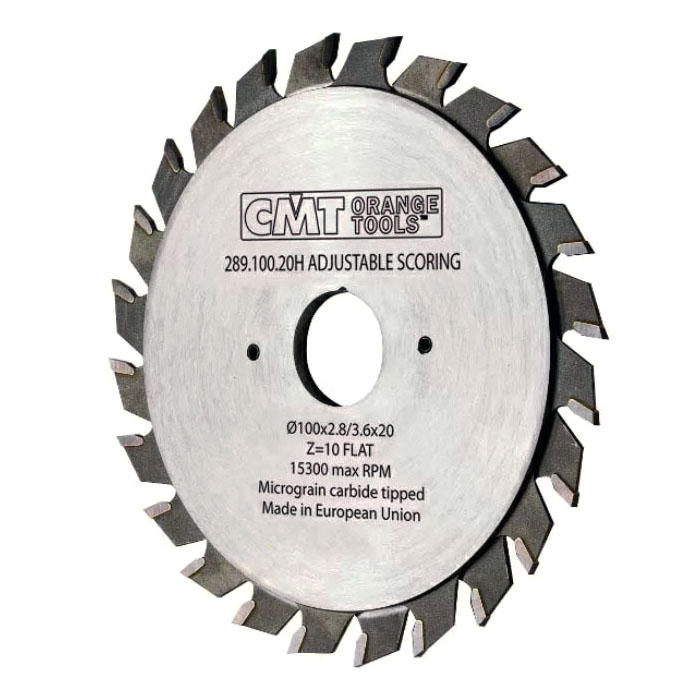 CMT Деревообрабатывающий инструмент и оснастка Регулируемые пилы "сэндвич"