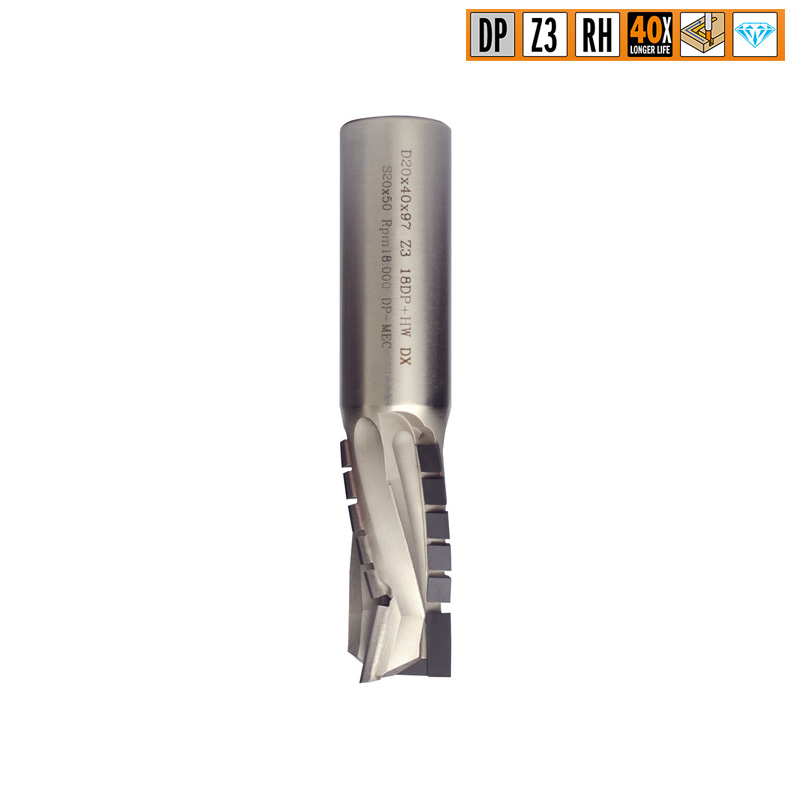 CMT Деревообрабатывающий инструмент и оснастка Фрезы алмазные концевые Z3