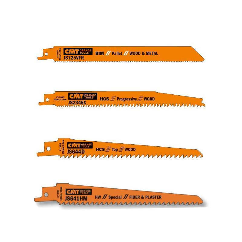 CMT Деревообрабатывающий инструмент и оснастка Пилки сабельные CMT для строительной древесины