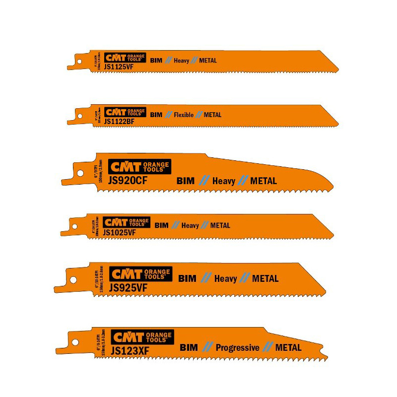 CMT Деревообрабатывающий инструмент и оснастка Пилки сабельные для толстостенных труб и профилей