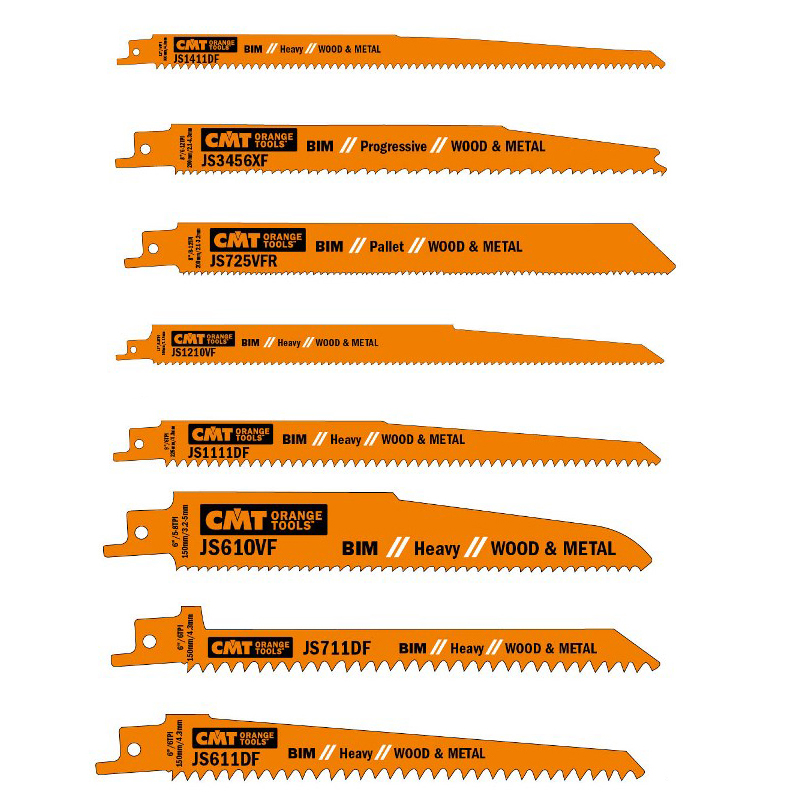 CMT Деревообрабатывающий инструмент и оснастка Пилки сабельные CMT для древесины, ДСП