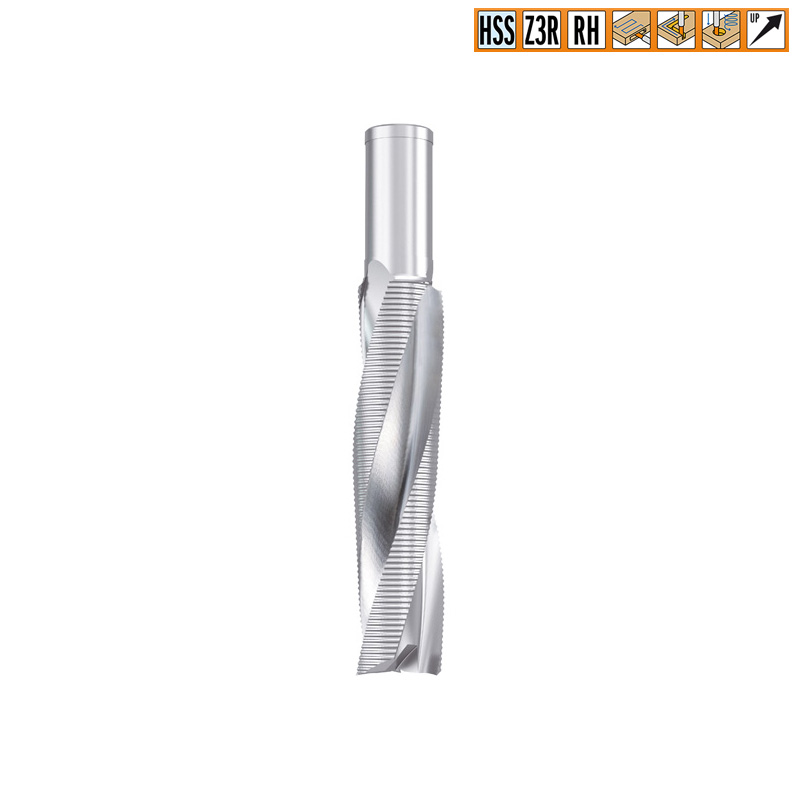 CMT Деревообрабатывающий инструмент и оснастка Серия 195 Z3 HSS спиральные фрезы со стружколомом для клееного бруса