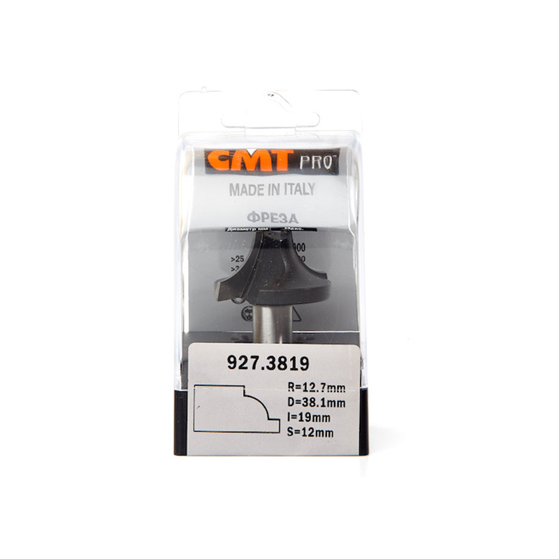 CMT Деревообрабатывающий инструмент и оснастка Фрезы с внутренним радиусом серия 927