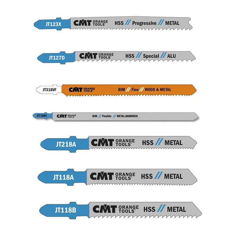 CMT Деревообрабатывающий инструмент и оснастка Пилки лобзиковые для стальных листов