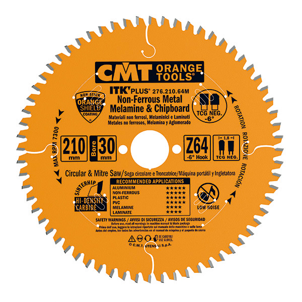 CMT Деревообрабатывающий инструмент и оснастка По цветным металлам и композитным материалам (276)