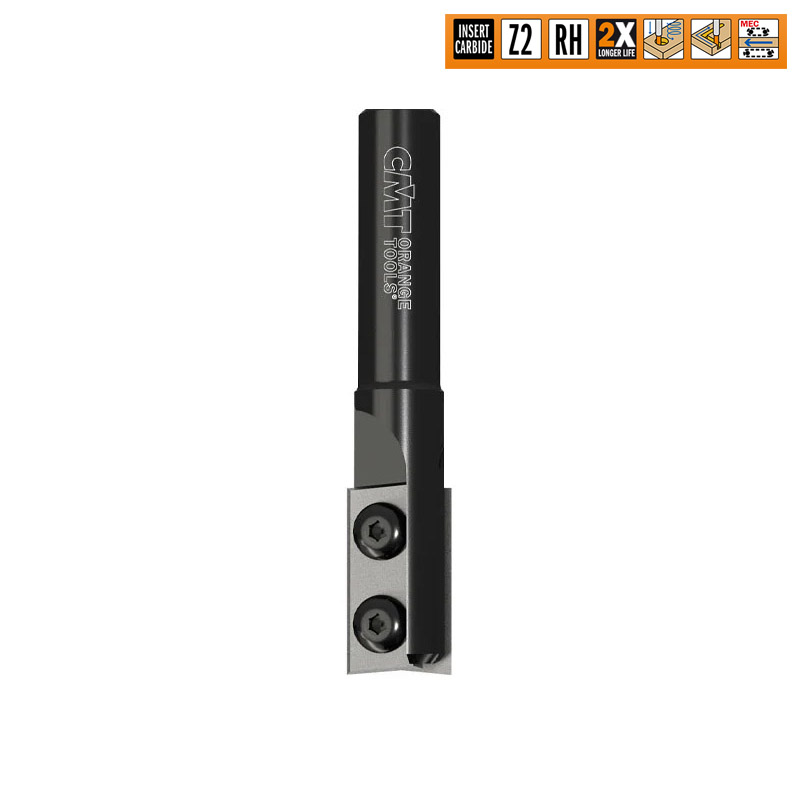 CMT Деревообрабатывающий инструмент и оснастка Фрезы прямые пазовые со сменными ножами