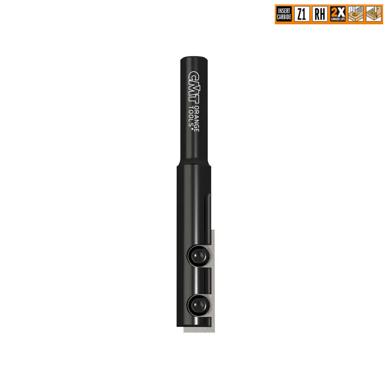 CMT Деревообрабатывающий инструмент и оснастка Фрезы прямые пазовые со сменным ножом Z1 по ламинату