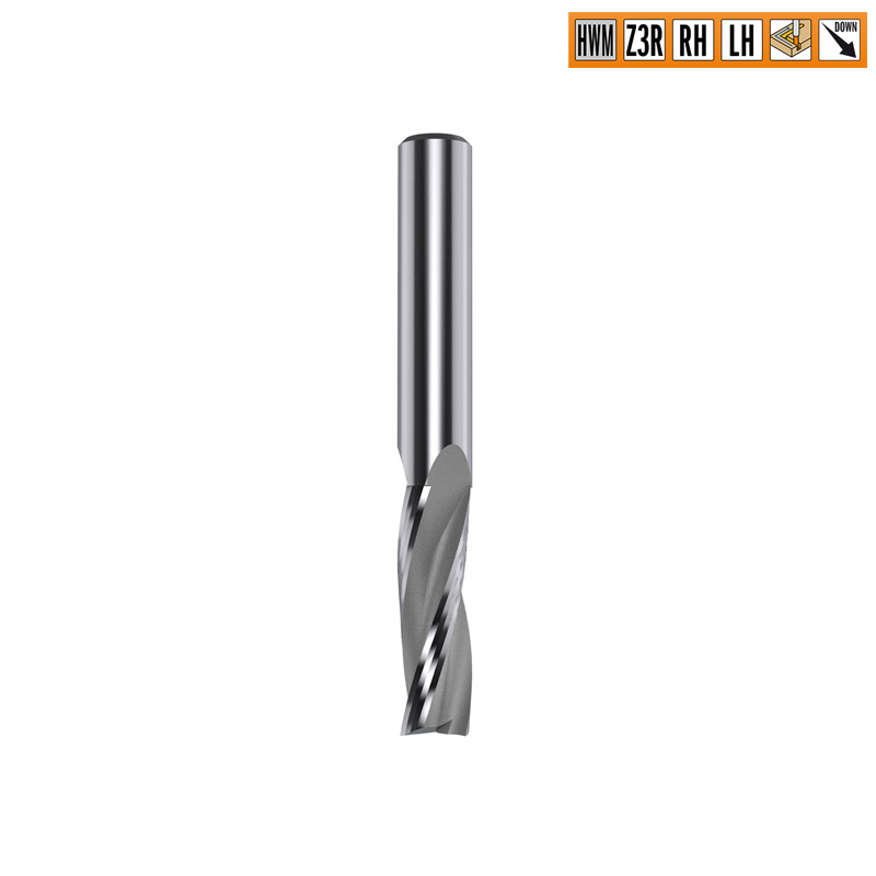 CMT Деревообрабатывающий инструмент и оснастка Серия 193 Z3 спиральные фрезы верхний рез