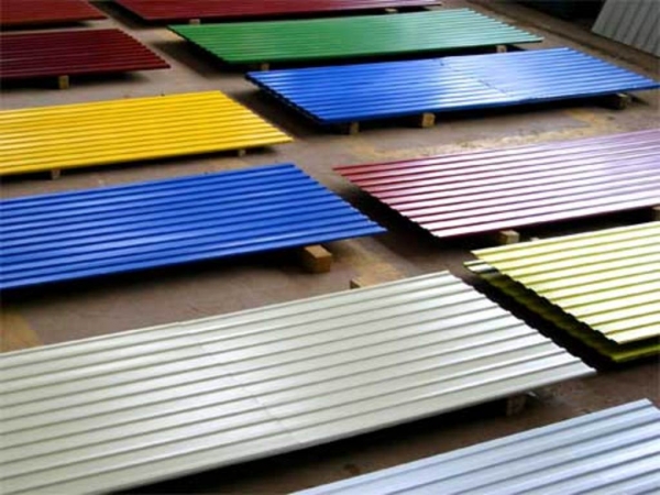 Профлист СС-10 c полимерным покрытием разных цветов