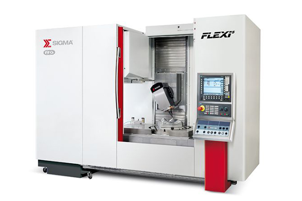 5-осевой обрабатывающий центр <b>SIGMA FLEXI 5</b> с поворотной головой и подвижным столом