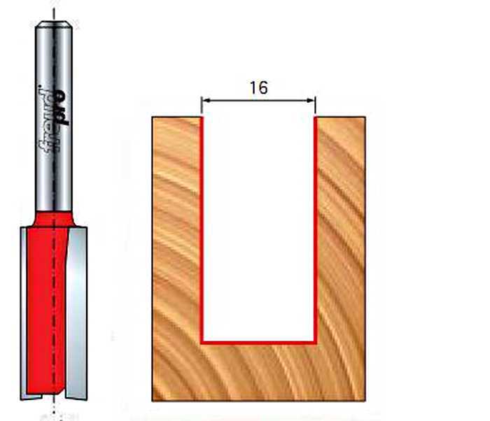 Инструмент Freud Фрезы  по дереву прямые FREUD Pro 