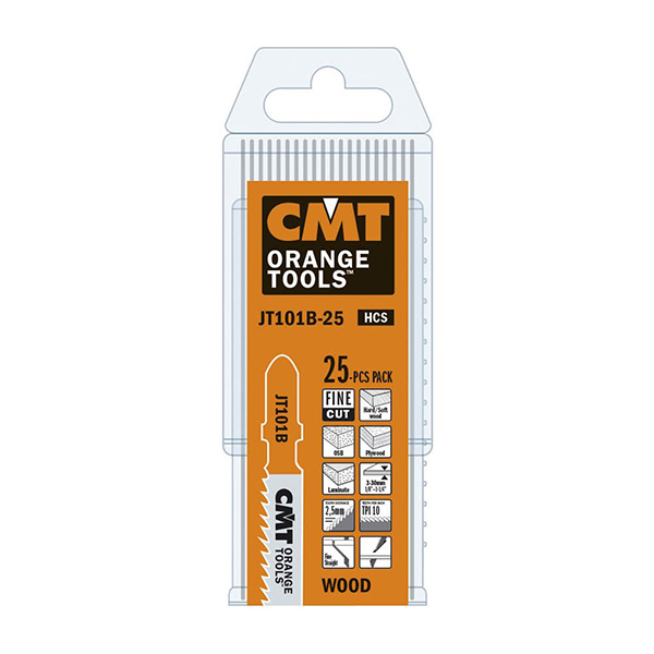 Пилки лобзиковые для строительной древесины CMT JT101B-25