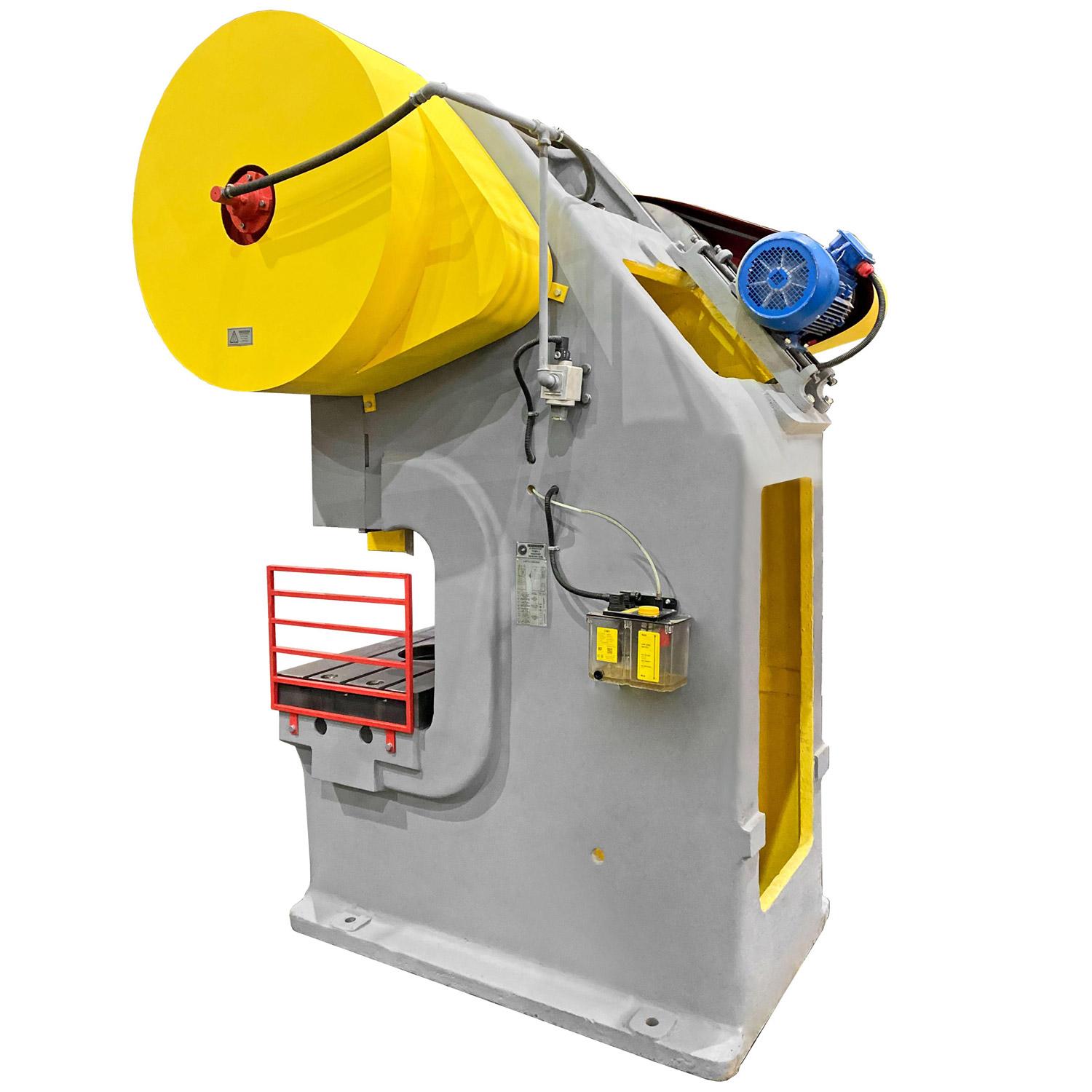 Пресс механический однокривошипный открытый простого действия ненаклоняемый модели КД2130Б