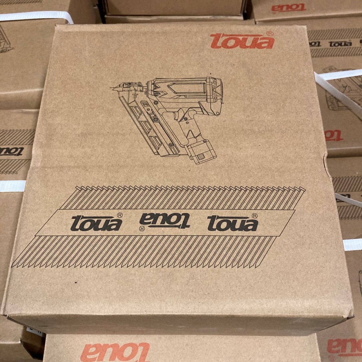 Гвоздь реечный Toua 34° 100 мм ершёный