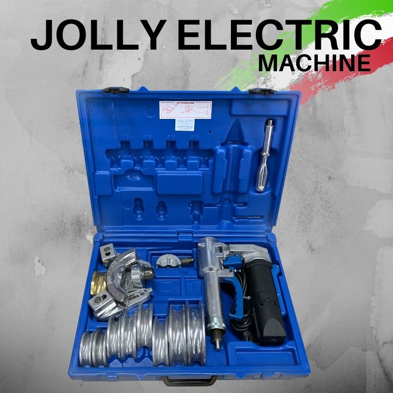 Трубогиб ручной c электроприводом Jolly 0102 – 0102/1 для сантехники