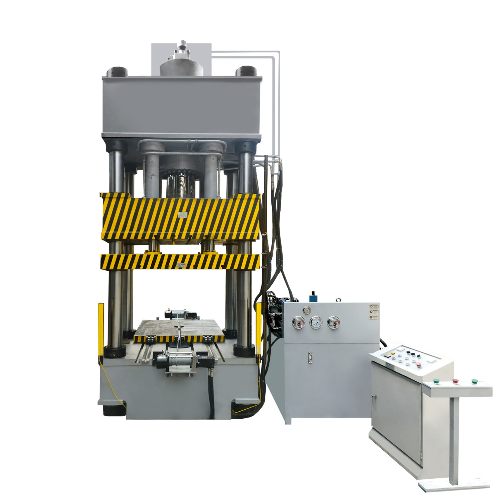 Завод ПромСтройМаш Прессы гидравлические четырёхколонные