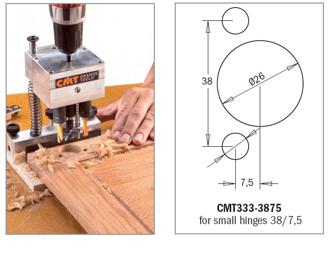 СМТ333-3875 приспособление для сверления отверстий под малые петли